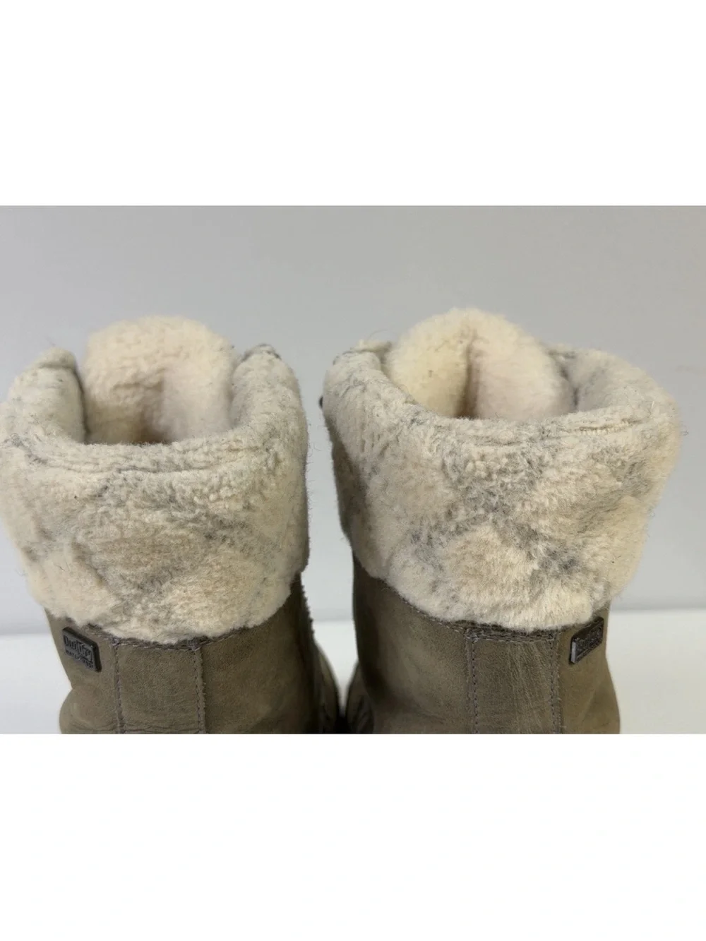 Sorel Women's Whistler Grey Lined Winter Snow Boots Waterproof Size 12